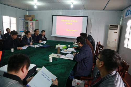 渭南分公司第二項目A11#、A12#樓順利通過 省級綠色施工示范工程驗收