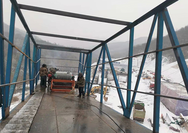 陜煤建設礦建三公司：浴“雪”奮戰開新局