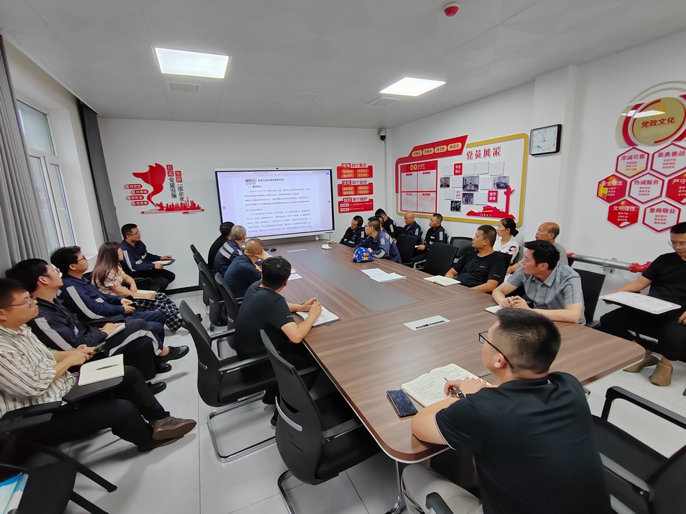 陜煤建設(shè)洗選煤運(yùn)營公司紅柳林洗煤廠項(xiàng)目部：高溫淬煉初心 堅(jiān)守筑牢防線