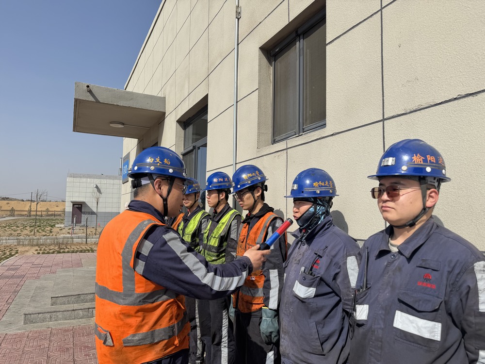 陜煤建設洗選煤運營公司榆陽運營項目部:重錘班組管理 筑牢百日安全防線