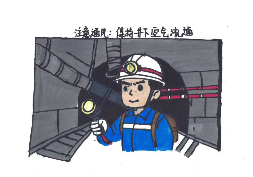 井下安全“四字訣”:通風、滅火、逃生、提能